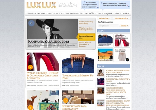 Jeszcze bardziej luksusowy LuxLux.pl – nowa odsłona serwisu